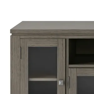 Cosmopolitan - 72\" Wide TV Media Stand - Farmhouse Grey