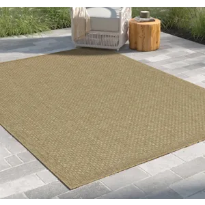 Earth - 7\'10\" X 10\'3\" Indoor / Outdoor Area Rug - Jute / Jute