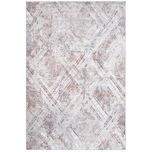 Payas - 2\' x 3\' Geometric Non-Shedding Living Room Bedroom Dining Home Office Stylish And Stain Re