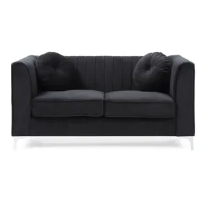 Delray - G793A-L Loveseat (2 Boxes) - Black