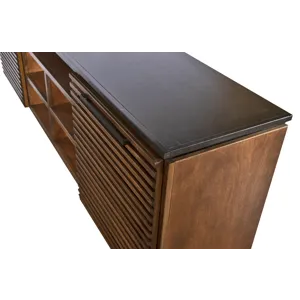 Graceland - 63" TV Stand - Bourbon / Black