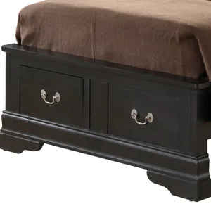 Louis Phillipe - G3150D-TSB2 Twin Storage Bed - Black