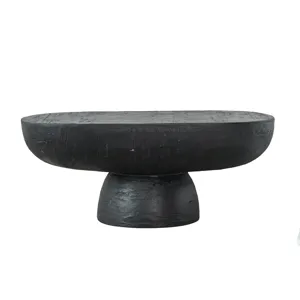 Oval Coffee Table - Black
