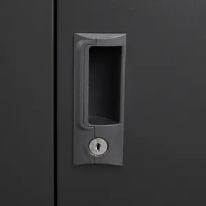 Metal Storage Cabinet With Locking Doors And Adjustable Shelf, Folding Filing Storage Cabinet, Foldi