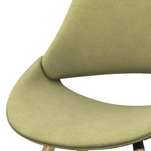 Malden - Bentwood Dining Chair - Acid Green / Light Brown