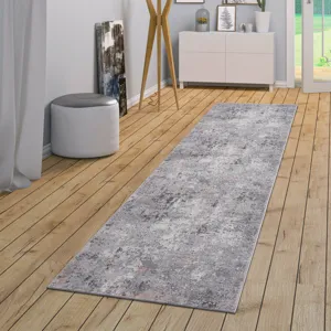 2\' x 8\' Abstract Non-Shedding Living Room Bedroom Dining Home Office Stylish And Stain Resistant A
