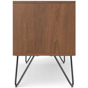 Hunter - TV Media Stand - Walnut Veneer