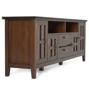 Artisan - 72\" TV Media Stand - Russet Brown