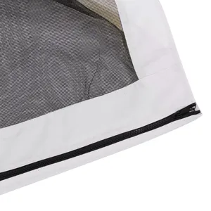 Outsunny - 10\' x 13\' Replacement Mesh Sidewall Netting For Patio Gazebos And Canopy Tents With Zip