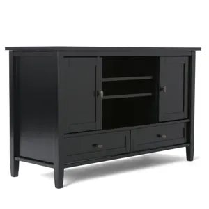 Warm Shaker - TV Media Stand - Black