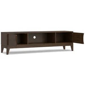 Harper - 72\" Low TV Media Stand - Walnut Brown