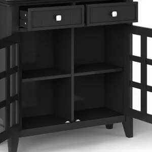 Acadian - Entryway Storage Cabinet - Black
