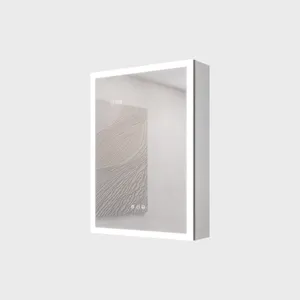 Bathroom Medicine Cabinet With Lights, 28×20\" LED Medicine Cabinet With Mirror, Lighted Medicine Ca