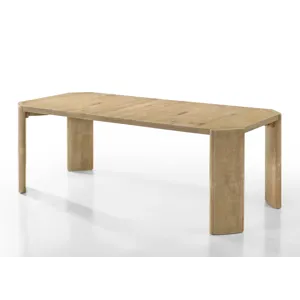 Magnus - Extendable Rectangular Dining Table - Oak Finish