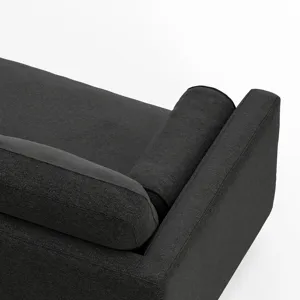 Morrison - Right Sectional Sofa - Charcoal Grey