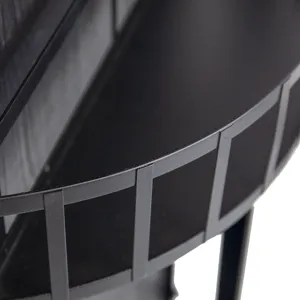 Full Length Standing Mirror, 360° Swivel Floor Mirror For Bedroom Living Room Vanity Entryway - Blac