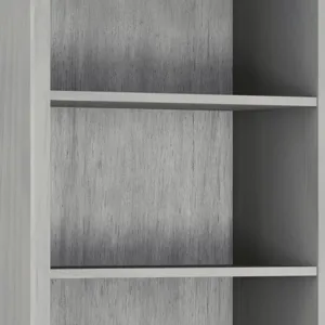 Amherst - 5 Shelf Bookcase - Fog Grey