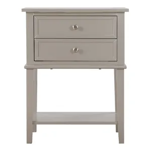 Newton - G061-N Nightstand - Silver Champagne
