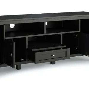 Warm Shaker - 72" TV Media Stand - Black