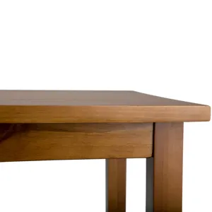 Warm Shaker - Console Sofa Table - Light Golden Brown