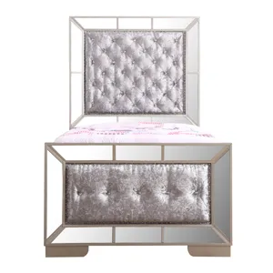 Hollywood Hills - Twin Bed - Silver Champagne