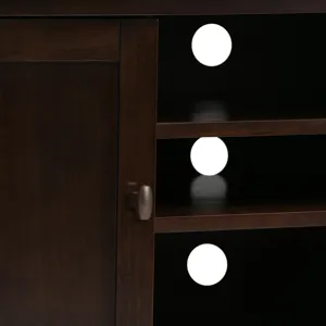 Warm Shaker - TV Media Stand - Tobacco Brown