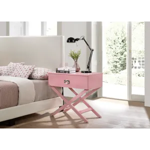 Xavier - G0074-N Nightstand - Pink