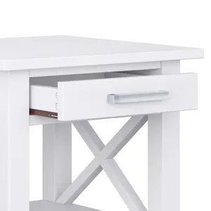 Kitchener - End Table - White