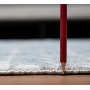 Elegance - GC_CNC6009 Blue 2\' x 3\' Area Rug