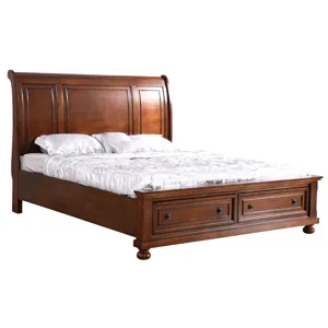 Meade - G8900A-KB King Bed (4 Boxes) - Cherry