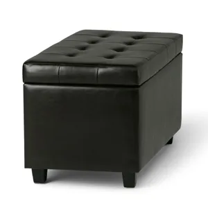Cosmopolitan - Storage Ottoman - Tanners Brown