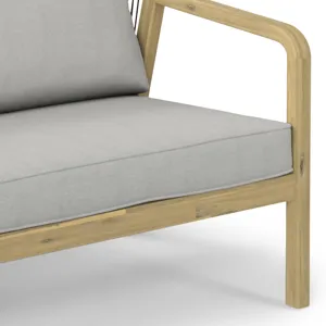 Palmetto - Outdoor Sofa - Stone Grey