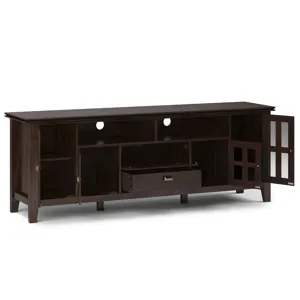 Artisan - 72" TV Media Stand - Tobacco Brown