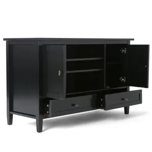 Warm Shaker - TV Media Stand - Black
