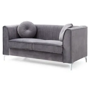 Delray - G790A-L Loveseat (2 Boxes) - Gray
