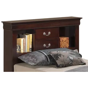 Louis Phillipe - G3125B-TSB Twin Storage Bed - Cappuccino