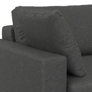 Charlie - Deep Seater Left Sectional Sofa - Pebble Gray