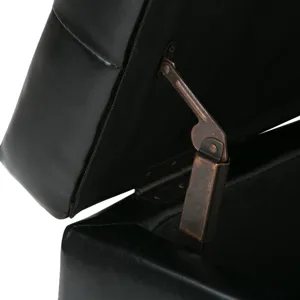 Cosmopolitan - Storage Ottoman - Midnight Black