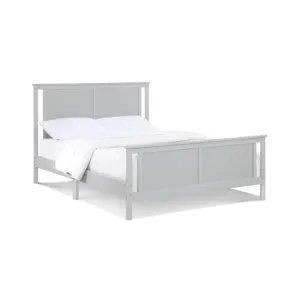Connelly - Reversible Panel Full Bed - Gray/Rockport Gray