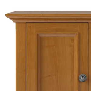 Amherst - 72" Wide TV Media Stand - Light Golden Brown