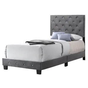 Suffolk - G1401-TB-UP Twin Bed - Gray