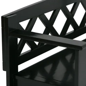 Amherst - Entryway Storage Bench - Black