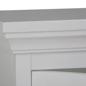 Avington - Single Door Wall Cabinet - Pure White