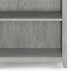 Amherst - 5 Shelf Bookcase - Fog Grey