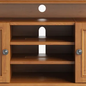 Amherst - TV Media Stand - Light Golden Brown