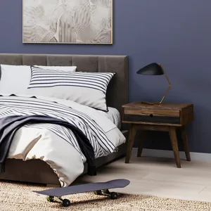 Clarkson - End Table - Rustic Natural Aged Brown