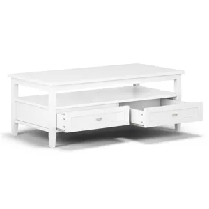Warm Shaker - Coffee Table - White