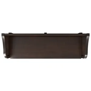Connaught - Wide Entryway Storage Bench - Chestnut Brown
