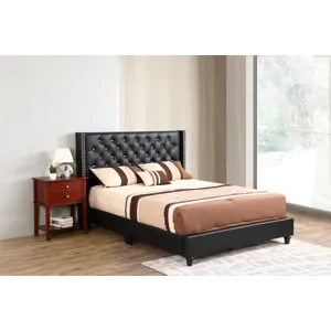 Julie - G1919-FB-UP Full Upholstered Bed - Black
