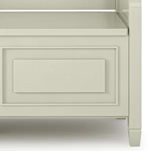 Connaught - Entryway Storage Bench - Antique White
